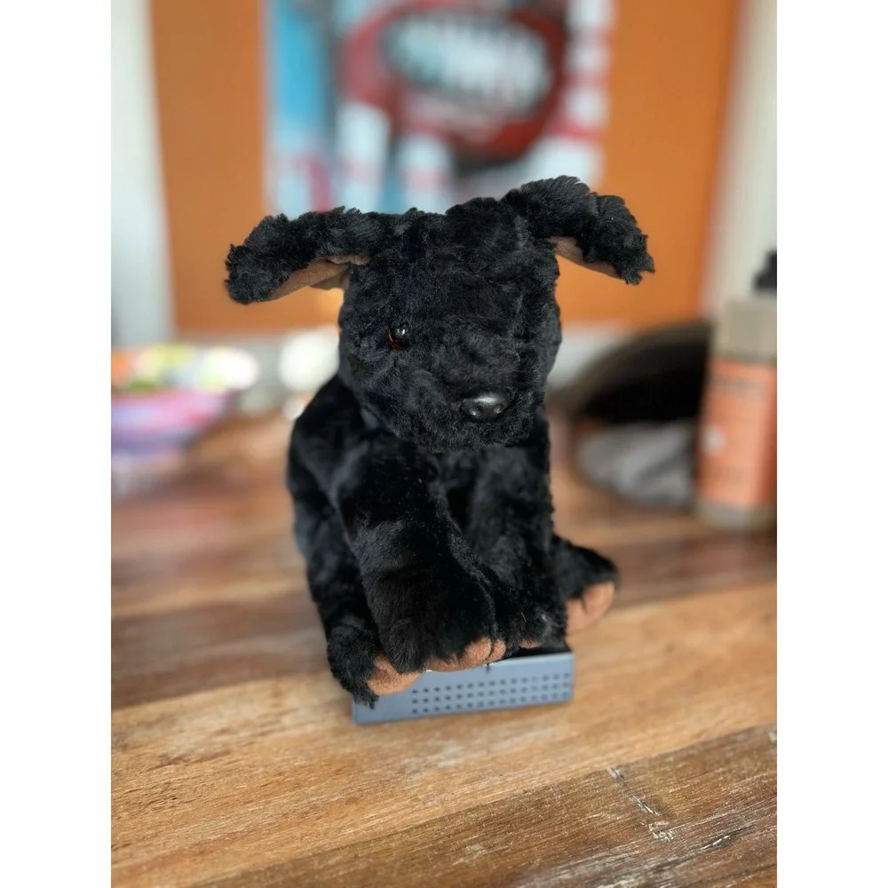 Ty Classic Pepper Black Dog Puppy Plush Stuffed Animal 1996 Collectible Toy
